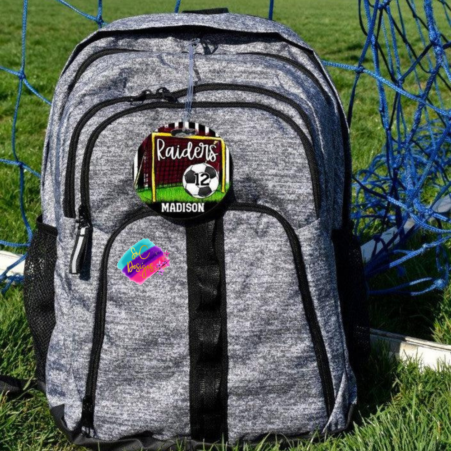Soccer Goal Bag Tags
