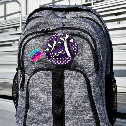 Megaphone & Pom Pom Bag Tags