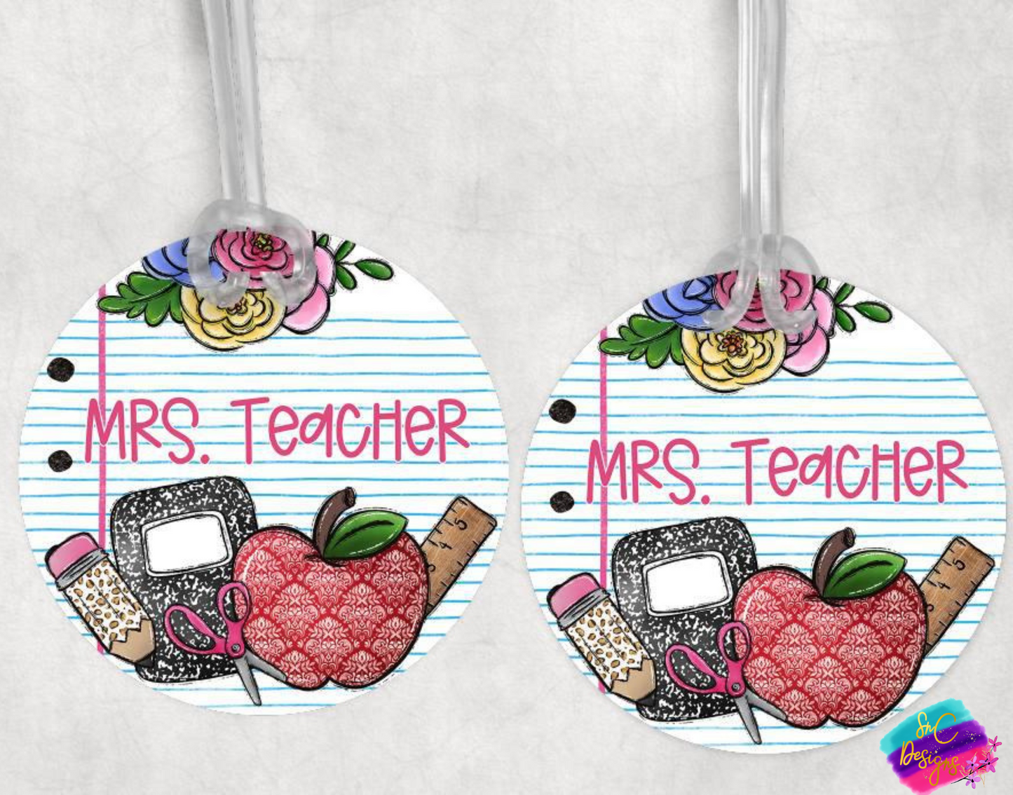 Teacher Bag Tags