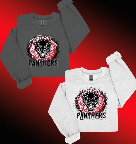 Panthers Mascot Crewneck Sweatshirt