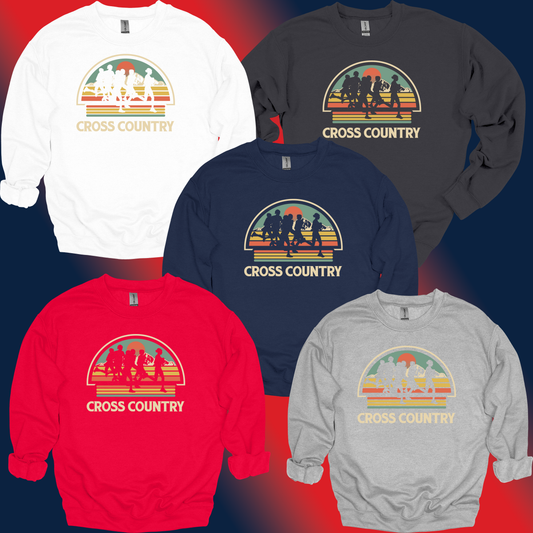Northwest Texans Cross Country – Vintage Run Crewneck