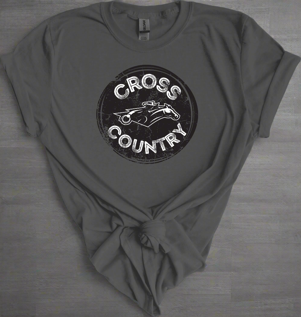 Cross Country Distressed T-Shirt