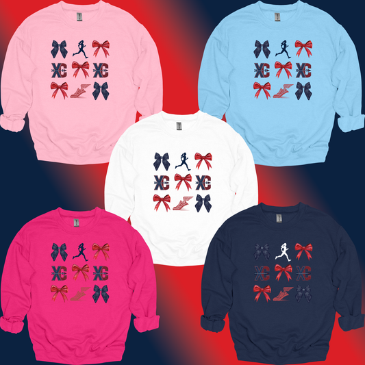 Northwest Texans | XC Bow Collage Crewneck