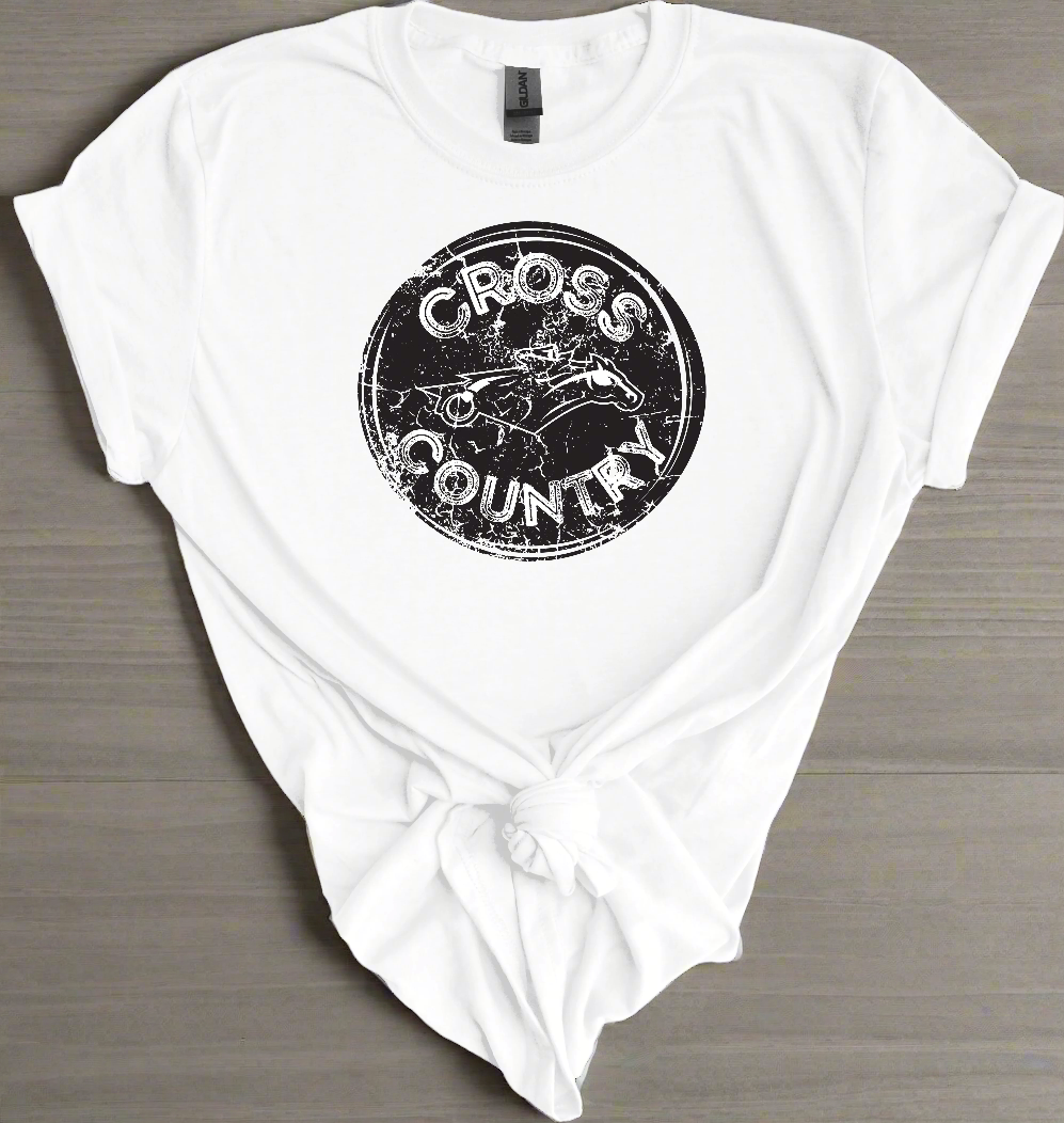 Cross Country Distressed T-Shirt