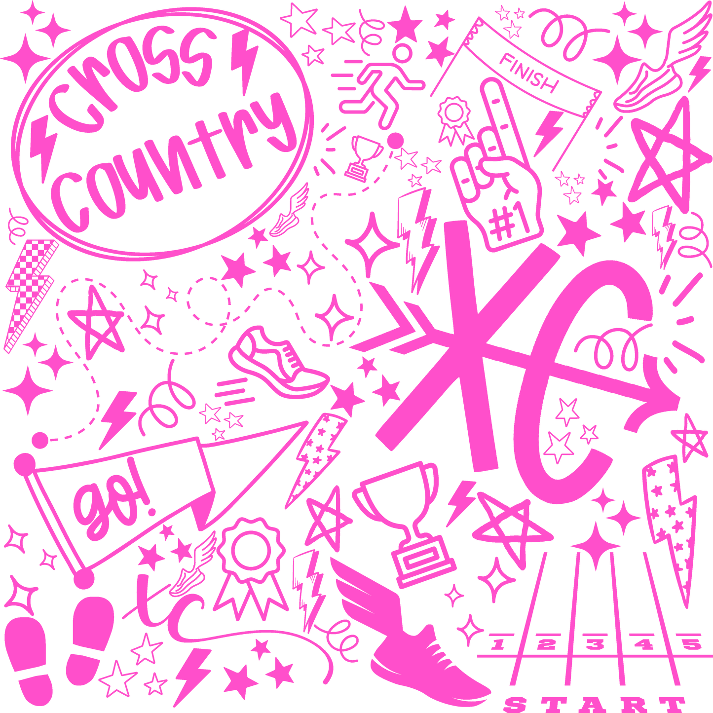 Northwest Texans | XC Doodle T-Shirt