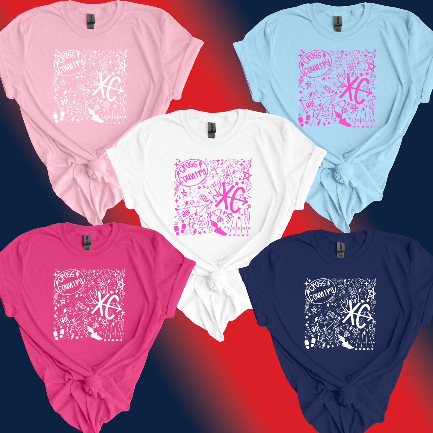 Northwest Texans | XC Doodle T-Shirt