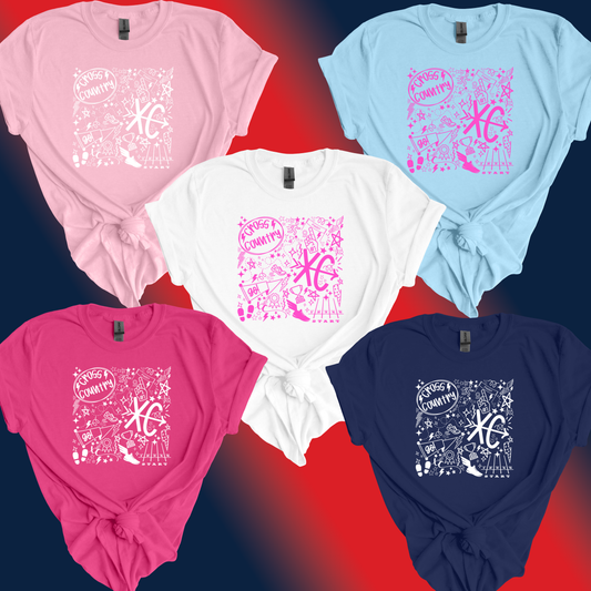 Northwest Texans | XC Doodle T-Shirt