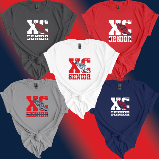 Senior 2027 | XC Grunge T-Shirt