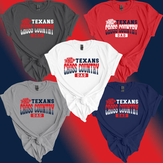 Northwest Texans Cross Country Family Tee