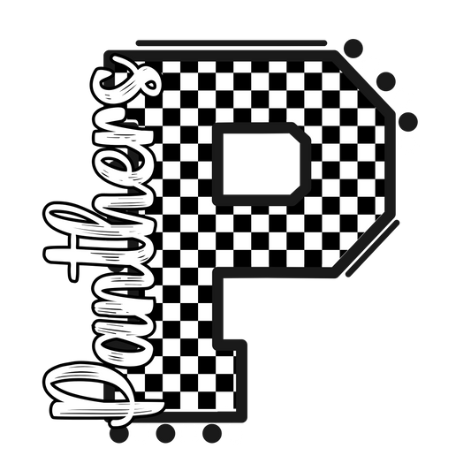 Panthers Black and White T-Shirt