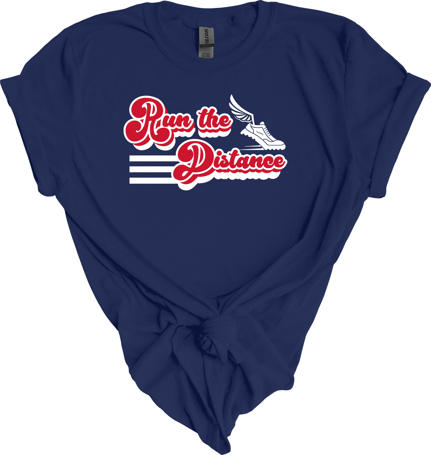 Run The Distance Retro T-Shirt