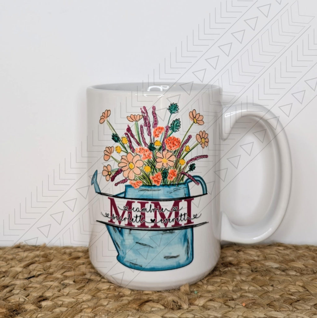Watering Can Custom Mug